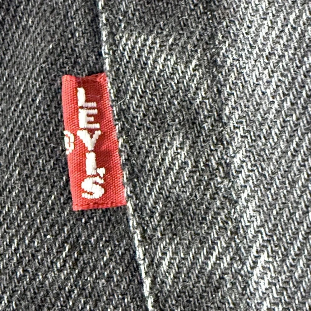 Levis Jeans Womens 31 Baggy Dad Wide Leg BIG E Premium Denim Relaxed Fit Black - Picture 10 of 15